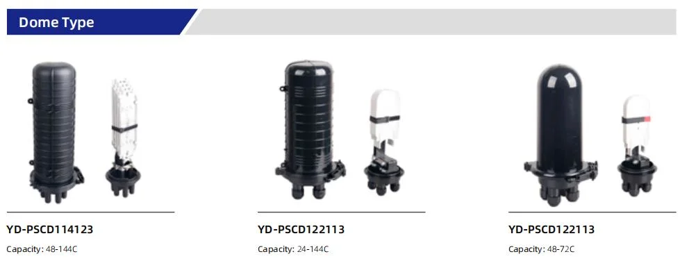 Fiber Optic 72core Vertical Fiber Optical Splice Closure